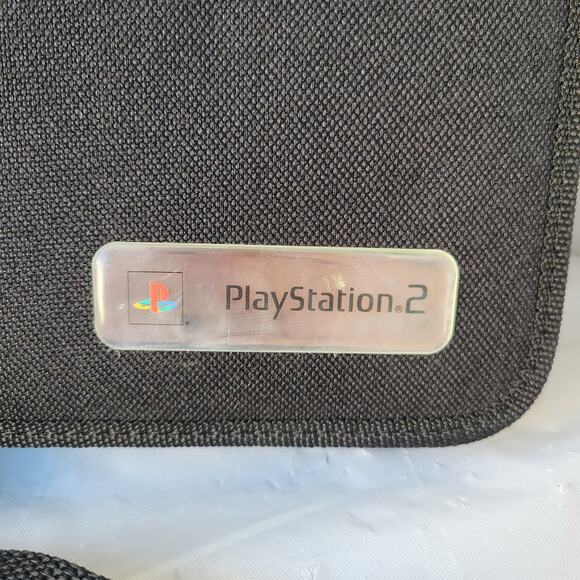 Vtg RARE PlayStation 2/PS2 Game Storage Case Binder, 12 Games, 3 Memory Cards - Picture 6 of 9